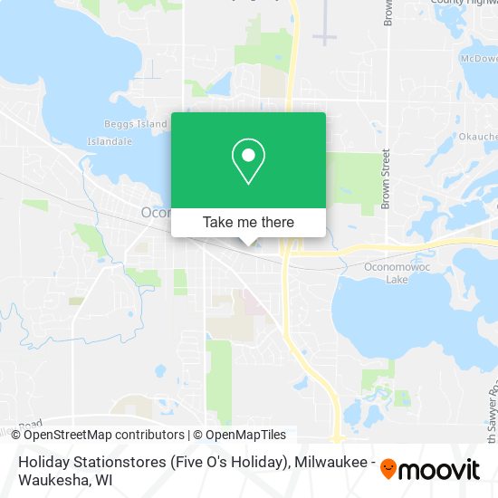 Holiday Stationstores (Five O's Holiday) map