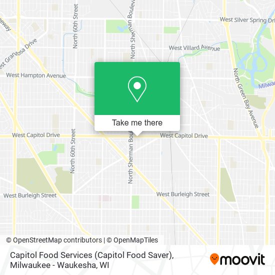 Capitol Food Services (Capitol Food Saver) map