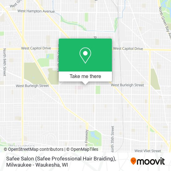 Mapa de Safee Salon (Safee Professional Hair Braiding)