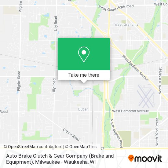 Auto Brake Clutch & Gear Company (Brake and Equipment) map