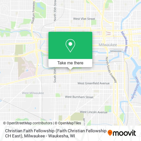 Mapa de Christian Faith Fellowship (Faith Christian Fellowship CH East)