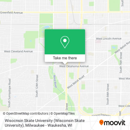 Mapa de Wisocnsin Skate University (Wisconsin Skate University)