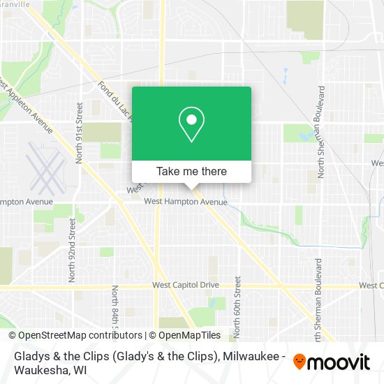 Mapa de Gladys & the Clips (Glady's & the Clips)