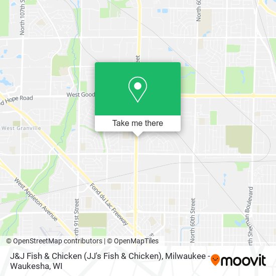 Mapa de J&J Fish & Chicken (JJ's Fish & Chicken)