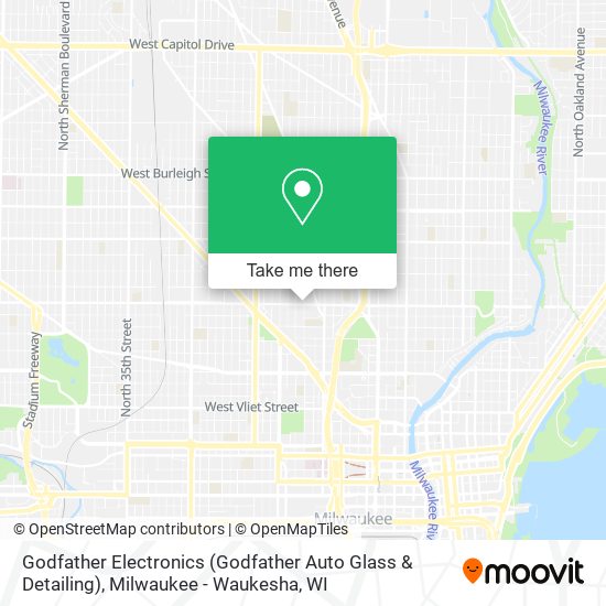 Mapa de Godfather Electronics (Godfather Auto Glass & Detailing)