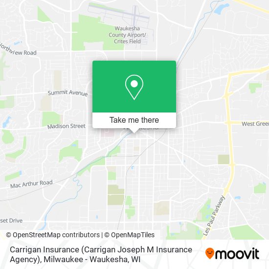 Mapa de Carrigan Insurance (Carrigan Joseph M Insurance Agency)