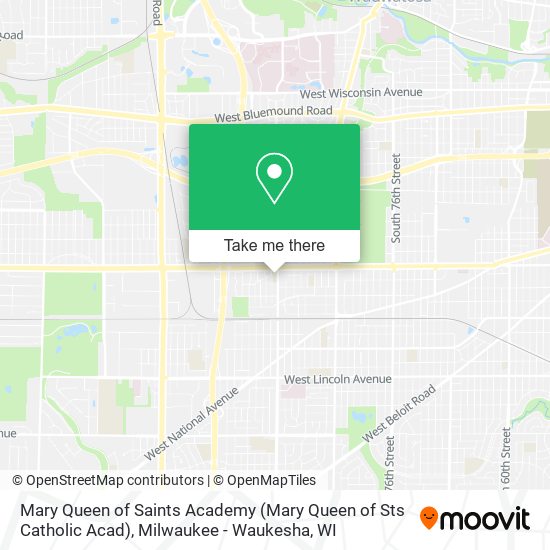 Mapa de Mary Queen of Saints Academy (Mary Queen of Sts Catholic Acad)