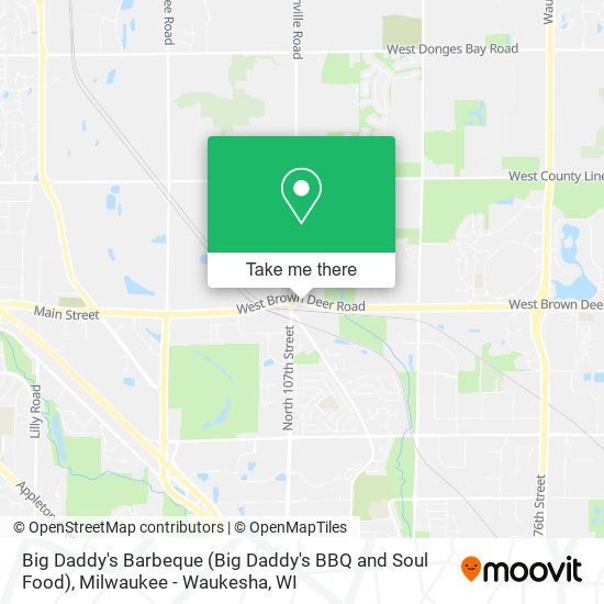 Big Daddy's Barbeque (Big Daddy's BBQ and Soul Food) map