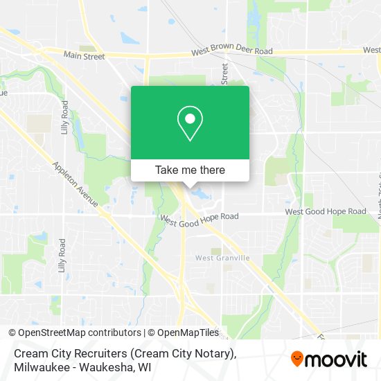 Cream City Recruiters (Cream City Notary) map