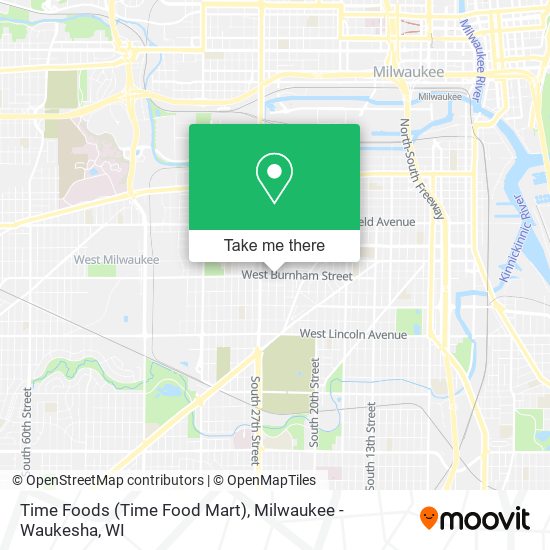 Mapa de Time Foods (Time Food Mart)