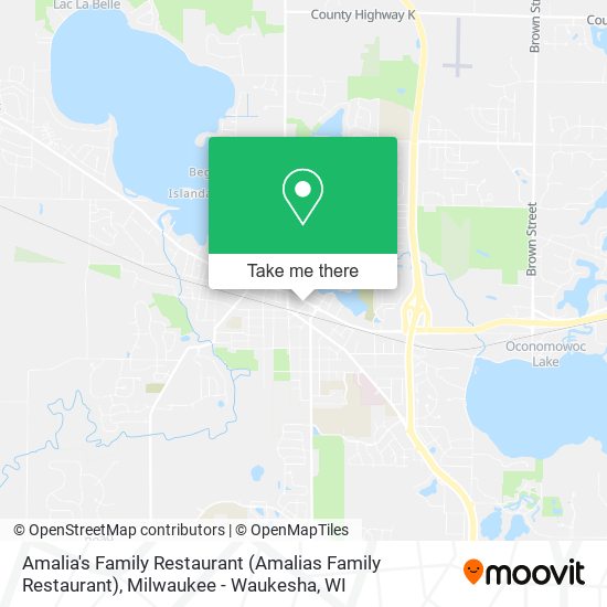 Mapa de Amalia's Family Restaurant (Amalias Family Restaurant)