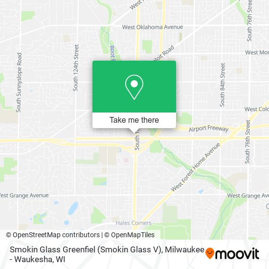 Mapa de Smokin Glass Greenfiel (Smokin Glass V)
