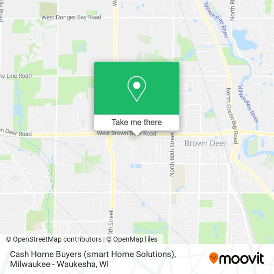 Mapa de Cash Home Buyers (smart Home Solutions)