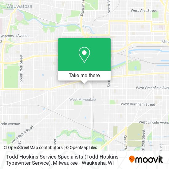 Mapa de Todd Hoskins Service Specialists