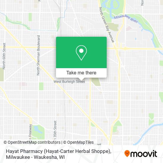 Mapa de Hayat Pharmacy (Hayat-Carter Herbal Shoppe)