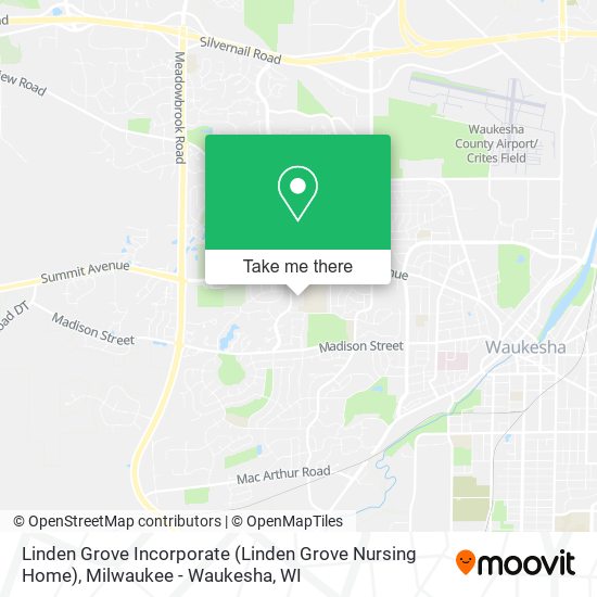 Mapa de Linden Grove Incorporate (Linden Grove Nursing Home)