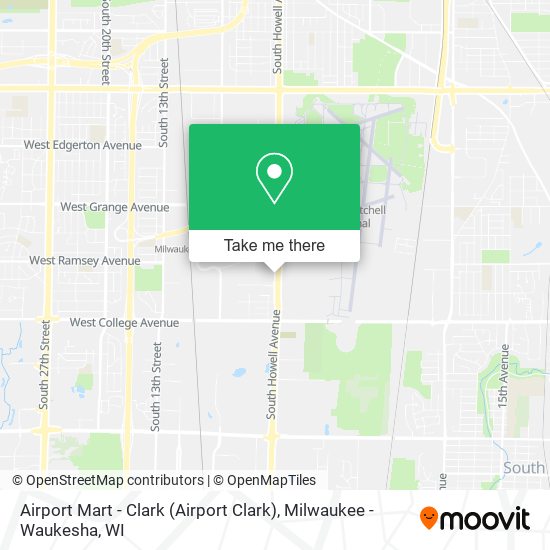 Mapa de Airport Mart - Clark (Airport Clark)