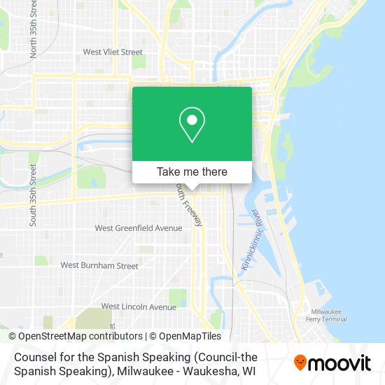 Mapa de Counsel for the Spanish Speaking (Council-the Spanish Speaking)