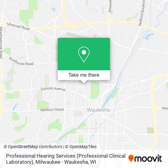 Mapa de Professional Hearing Services (Professional Clinical Laboratory)