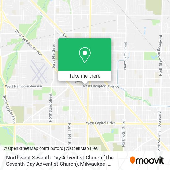 Mapa de Northwest Seventh-Day Adventist Church