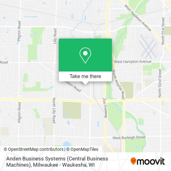 Mapa de Anden Business Systems (Central Business Machines)