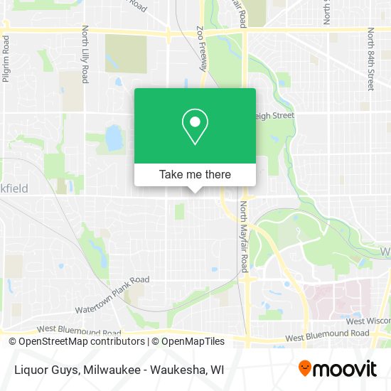 Liquor Guys map
