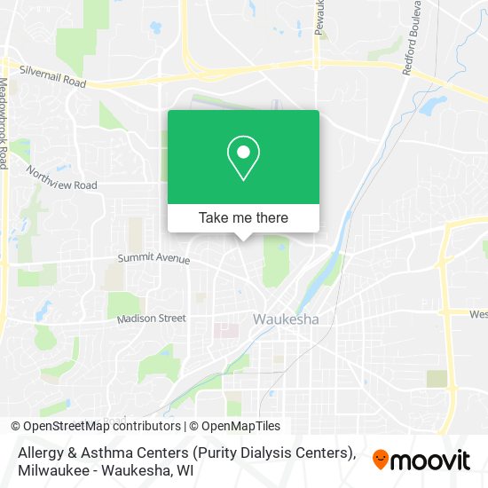 Mapa de Allergy & Asthma Centers (Purity Dialysis Centers)