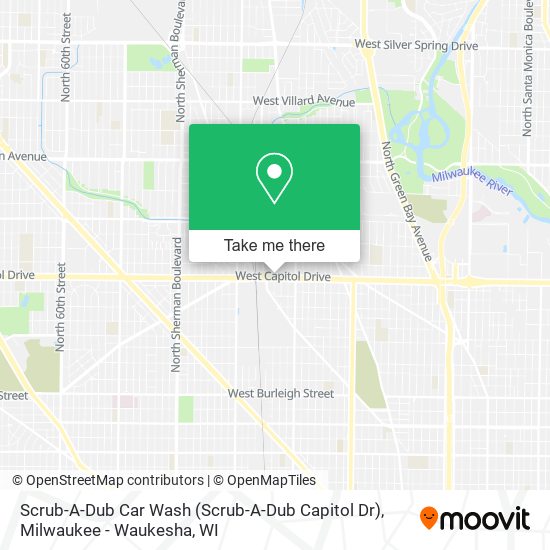 Mapa de Scrub-A-Dub Car Wash (Scrub-A-Dub Capitol Dr)