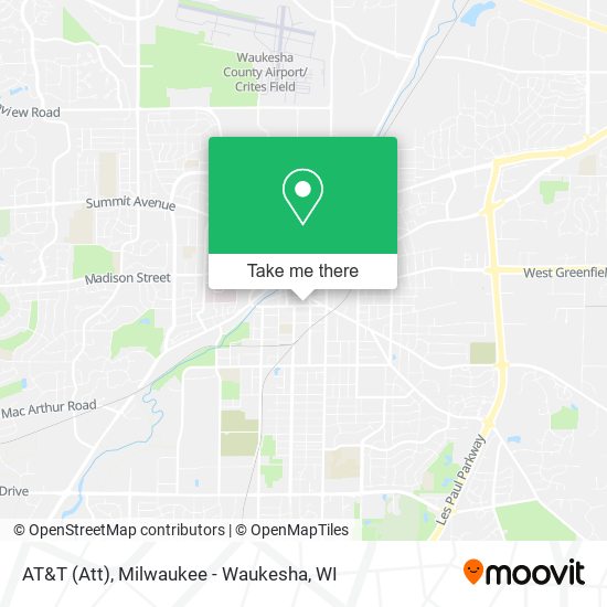 AT&T (Att) map