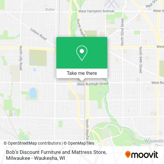 Mapa de Bob's Discount Furniture and Mattress Store