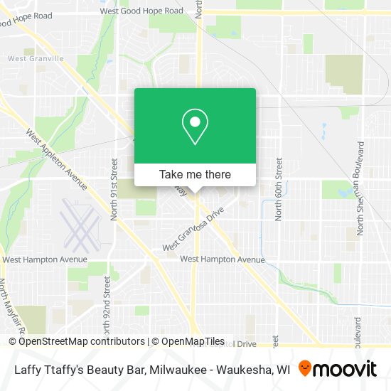 Mapa de Laffy Ttaffy's Beauty Bar