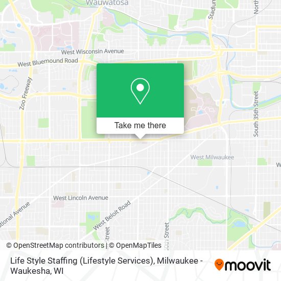 Mapa de Life Style Staffing (Lifestyle Services)