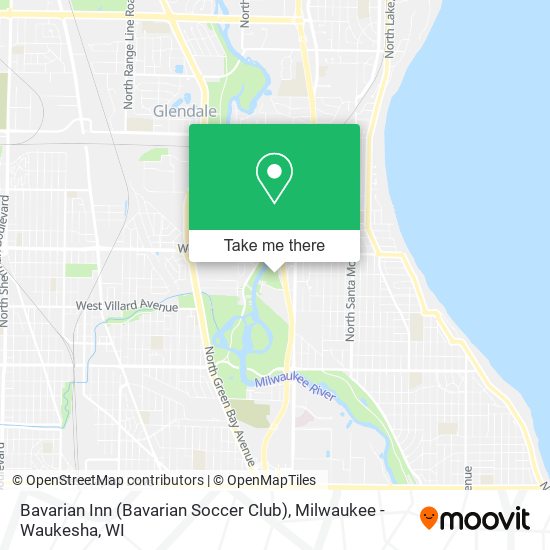 Mapa de Bavarian Inn (Bavarian Soccer Club)