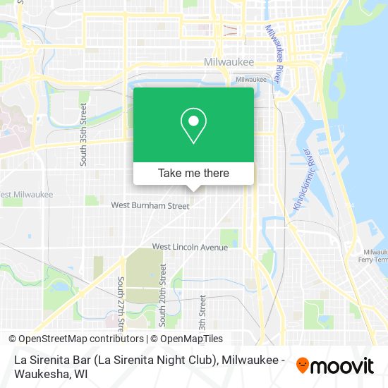 Mapa de La Sirenita Bar (La Sirenita Night Club)