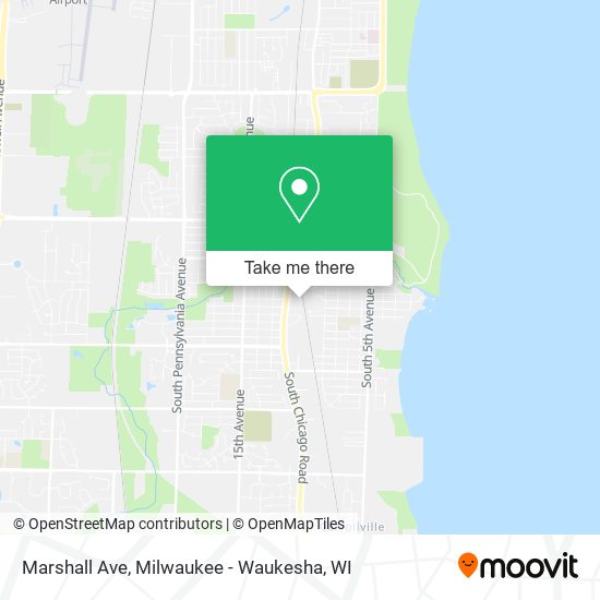 Marshall Ave map