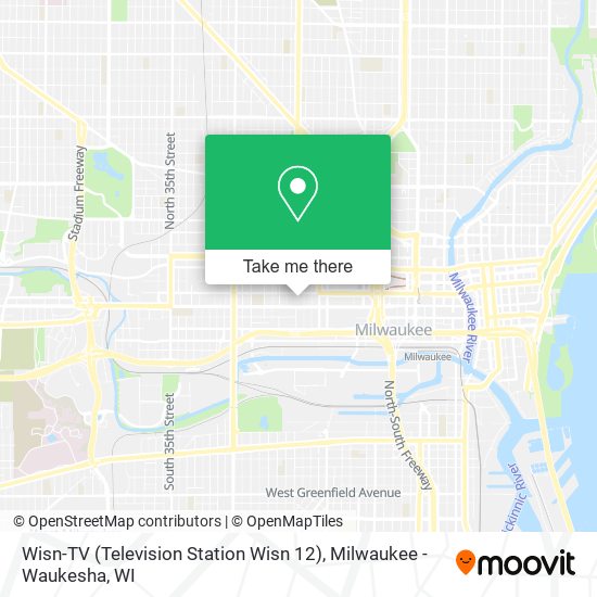 Wisn-TV (Television Station Wisn 12) map