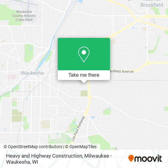 Heavy and Highway Construction map