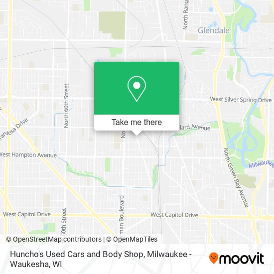 Mapa de Huncho's Used Cars and Body Shop