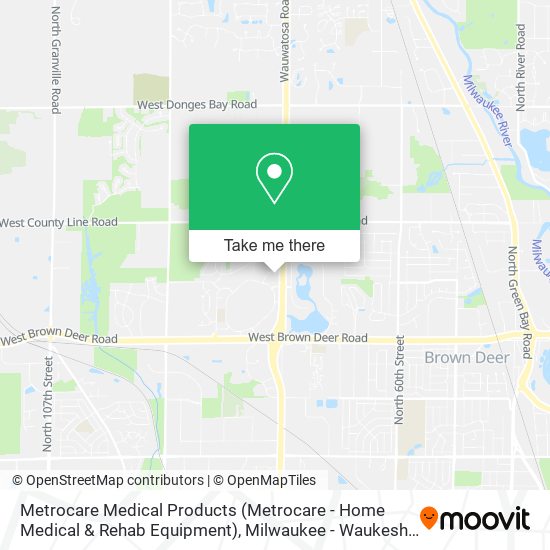 Metrocare Medical Products (Metrocare - Home Medical & Rehab Equipment) map