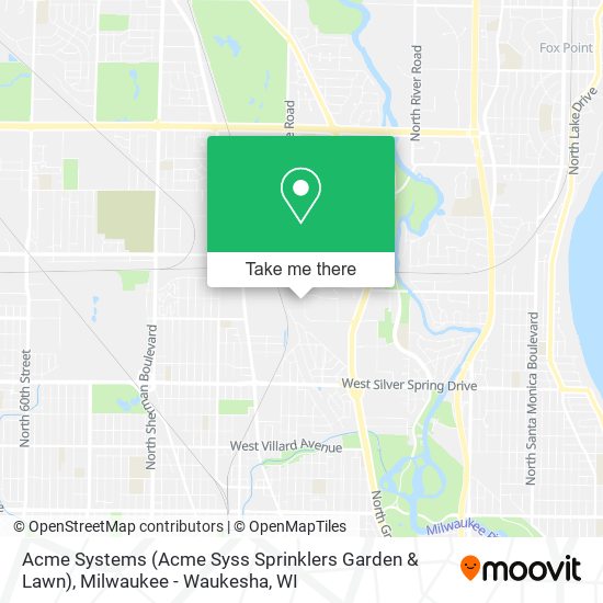 Mapa de Acme Systems (Acme Syss Sprinklers Garden & Lawn)
