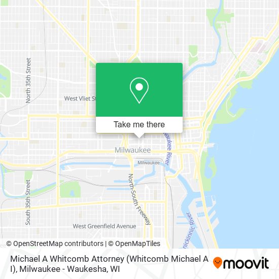 Mapa de Michael A Whitcomb Attorney