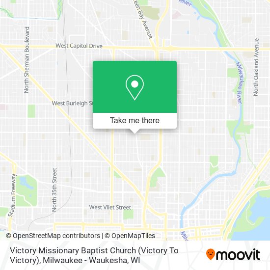 Mapa de Victory Missionary Baptist Church (Victory To Victory)