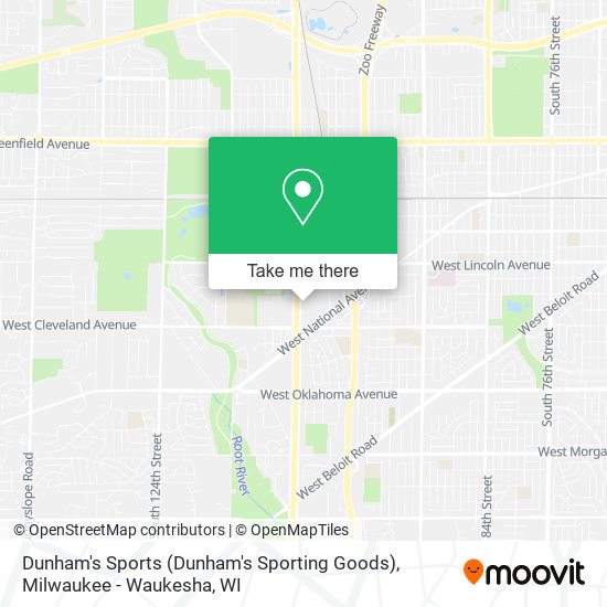 Mapa de Dunham's Sports (Dunham's Sporting Goods)