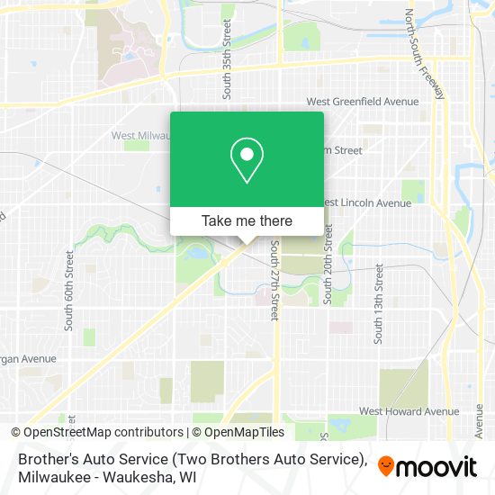 Mapa de Brother's Auto Service (Two Brothers Auto Service)