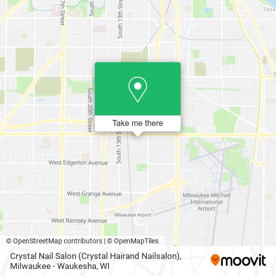 Mapa de Crystal Nail Salon (Crystal Hairand Nailsalon)