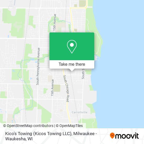 Mapa de Kico's Towing (Kicos Towing LLC)