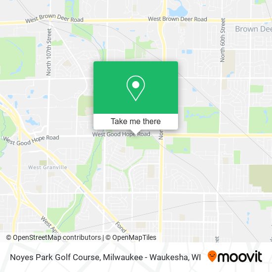 Mapa de Noyes Park Golf Course