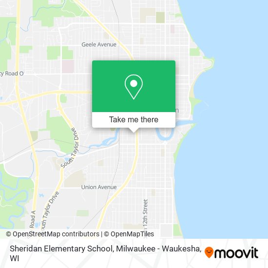 Mapa de Sheridan Elementary School