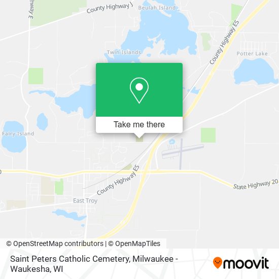 Mapa de Saint Peters Catholic Cemetery