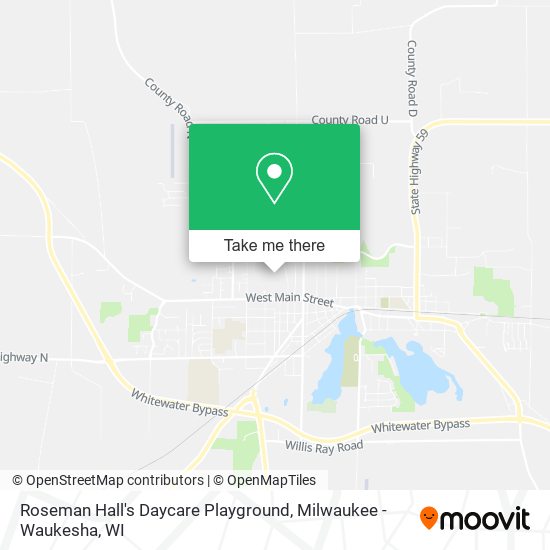Mapa de Roseman Hall's Daycare Playground